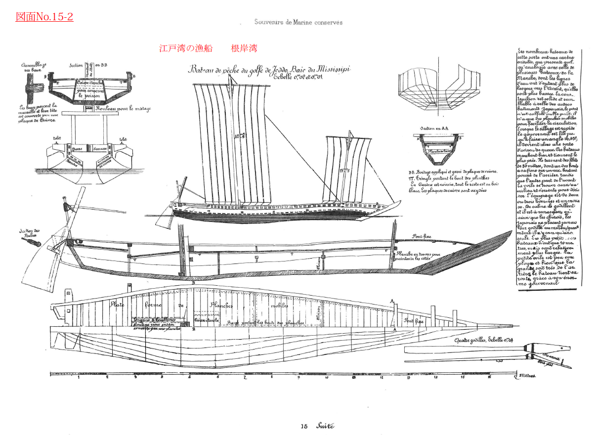 日本木船図集/橋本徳寿/明治20年代頃までの純和船型の代表的漁船を十数